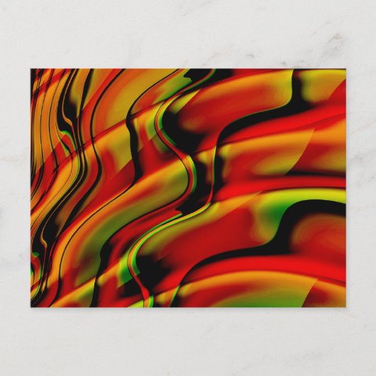 赤いファンタジア ポストカード (正面)