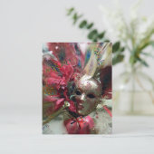 赤いファンタジーエンジェル ポストカード (スタンド正面)