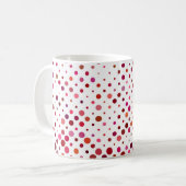 赤いフィズ コーヒーマグカップ (正面左)