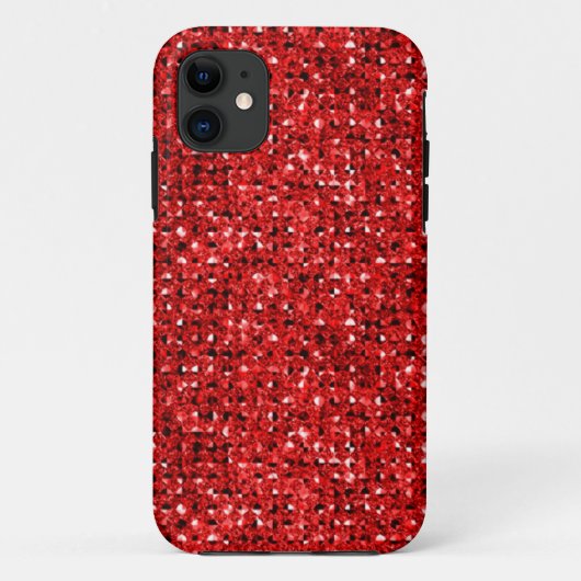 赤いフェイク宝石iPhone 5ケース Case-Mate iPhoneケース (裏面)