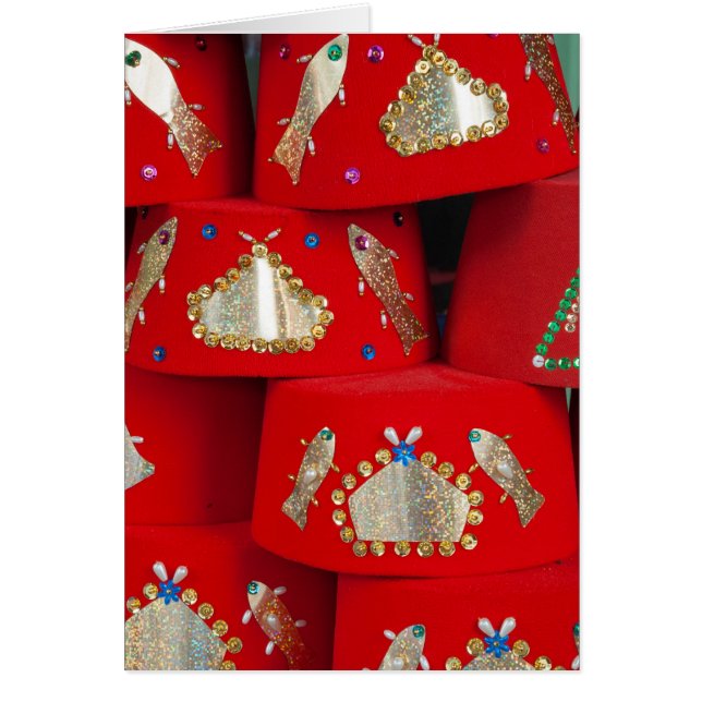 赤いフェズ·ハッツアット·マーケット (正面)