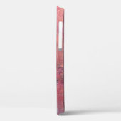 赤いフェンスパネルの縦書き，背景，ボード， Case-Mate iPhoneケース (裏面 / 左)