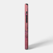 赤いフェンスパネル 縦型 iPhoneケース (左側面)