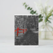 赤いフェンス ポストカード (スタンド正面)