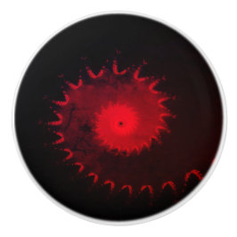 赤いフラクタルセラミックノブ セラミックノブ