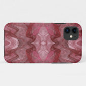 赤いフラクタルiPhone 5ケースメイトがほとんど存在しない Case-Mate iPhoneケース (裏面(横))