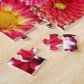 赤いフラワーミックス ジグソーパズル (側面)