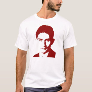 赤いフランツ・カフカ Tシャツ
