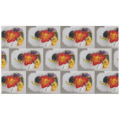 赤いフリージア テーブルクロス (正面(横))