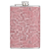 赤いフローラパネル フラスク (正面)