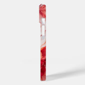 赤いフローラ電話ケース壁紙 Case-Mate iPhoneケース (裏面 / 左)