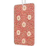 赤いフローラ鮮やか華美クラシックパターン カーエアーフレッシュナー (左)