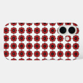 赤いフローラ- iPhone 6/6s、Kolly There Case-Mate iPhoneケース (裏面 (横))