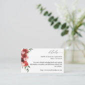 赤いフローラSMエンクロージャカード2 エンクロージャーカード (スタンド正面)