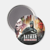 赤いフードの下のバットマン マグネット (正面/裏面)