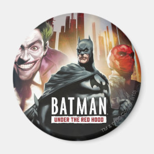赤いフードの下のバットマン マグネット