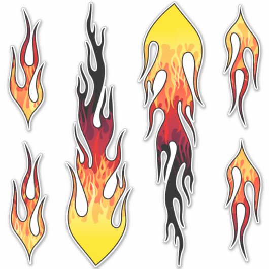 赤いフ改造レイズ シール (正面)