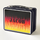 赤いフ改造レイズ メタルランチボックス (裏面)