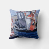 赤いブイが付いているボート クッション (裏面)