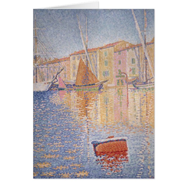 赤いブイ、聖者Tropez 1895年 (正面)