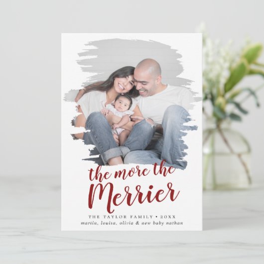 赤いブラシで出産のメリー発表を増やす シーズンカード (スタンド正面)