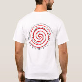 赤いブラシのダイジィTシャツ Tシャツ (裏面)
