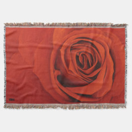 赤いブランケットを見ること スローブランケット