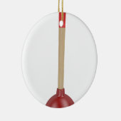 赤いプランジャー セラミックオーナメント (右)