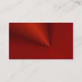 赤いプロファイルカード 名刺 (裏面)