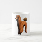 赤いプードル コーヒーマグカップ (中央)