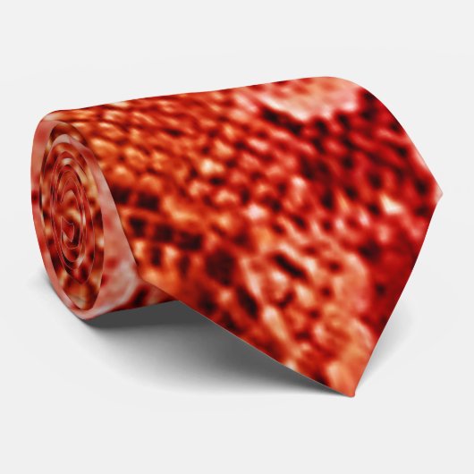 赤いヘビのネクタイ ネクタイ (ロール)