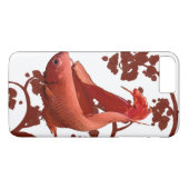 赤いベタ シャム闘魚 Case-Mate iPhoneケース (裏面(横))