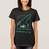赤いベタ Tシャツ (正面)