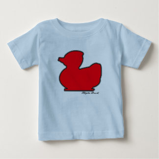 赤いベビーT ベビーTシャツ
