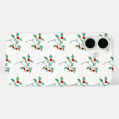 赤いベリーの植物 Case-Mate iPhoneケース (裏面 (横))