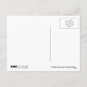 赤いベルのはがきクリスマス付きネズミ シーズンポストカード (裏面)