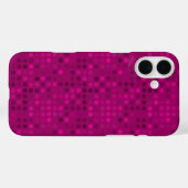 赤いベルベットプラムドット Case-Mate iPhoneケース (裏面 (横))