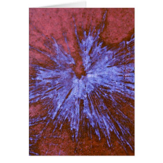 赤いペイントボールに紫 (正面)