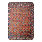 赤いペルシャ民族の東洋じゅうたん  バスマット (正面縦)