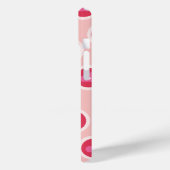 赤いホタテかわいい恋ハートバレンタインデー Case-Mate iPhoneケース (裏面 / 左)