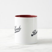 赤いホック マグカップ (中央)