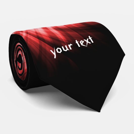 赤いホッケー ネクタイ (ロール)