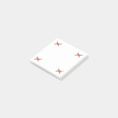 赤いホットペッパーアート ポストイット (アングル)