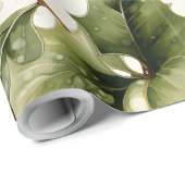 赤いホリーエレガントを作ビクトリアン成 ラッピングペーパー (ロールコーナー)