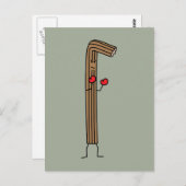 赤いボクシング手袋付きメキシコの教会の戦闘機 ポストカード (正面/裏面)