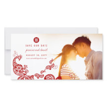 赤いボヘミアンの孔雀　中国の喜びの写真