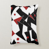 赤いボールのアクセント枕を見つける アクセントクッション (正面(垂直))