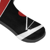 赤いボールを見つける カッティングボード (角)