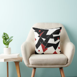 赤いボールを見つける クッション