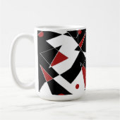 赤いボールを見つける コーヒーマグカップ (左)